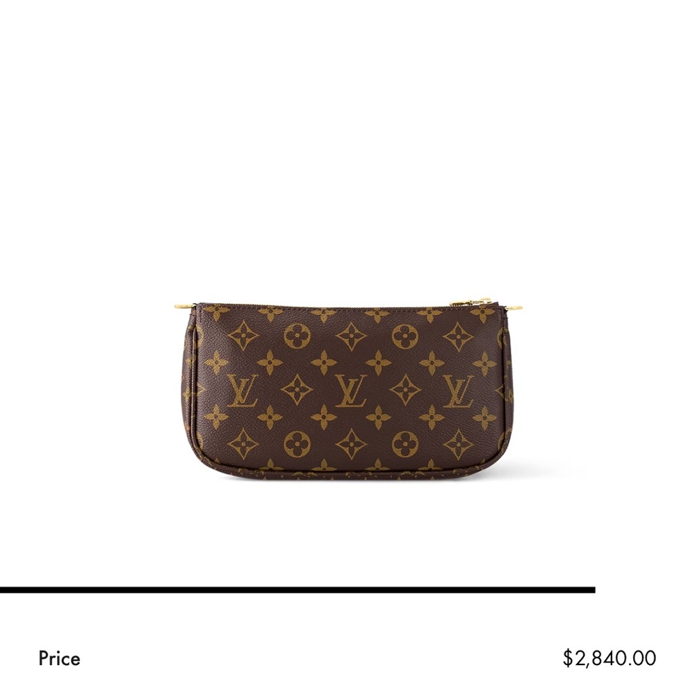Louis Vuitton Monogram Crossbody with Green Strap - Picture 3 of 10